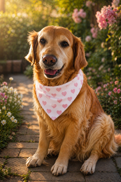 Rosewater Hearts Bandana