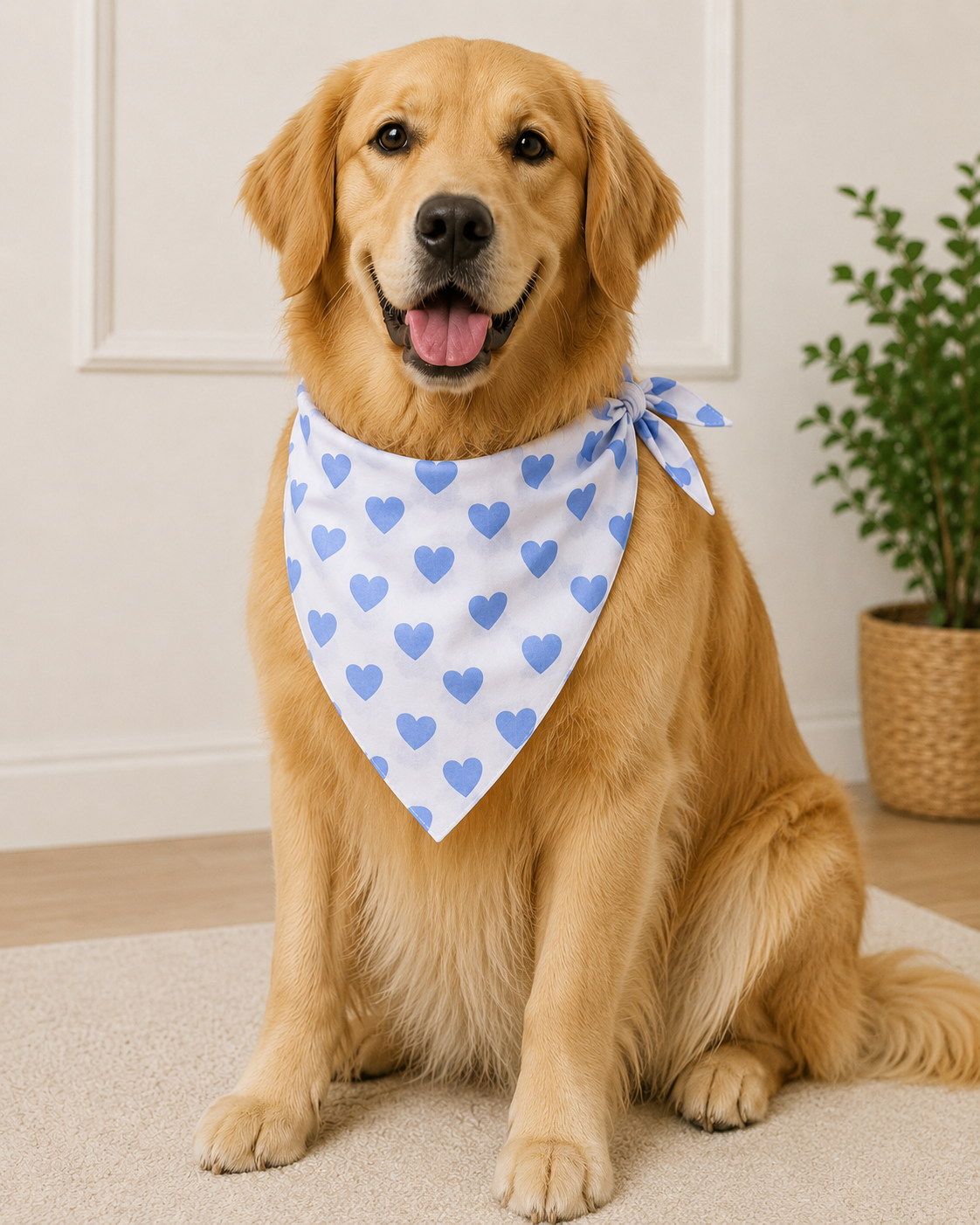 Blue Ridge Hearts Bandana