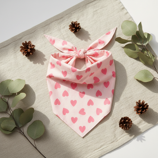 Rosewater Hearts Bandana
